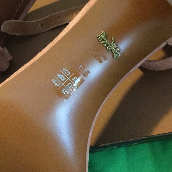 Coach suede sandals - Picture 4 of 11